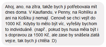 Úryvek konverzace