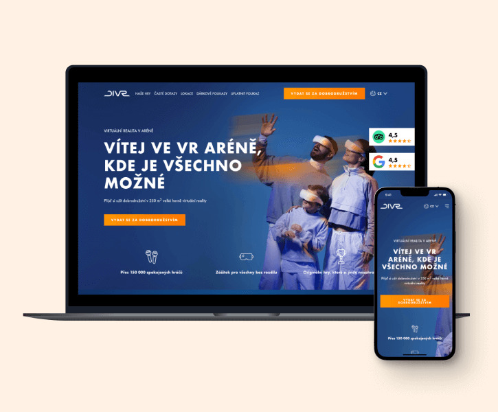 Při tvorbě webů na míru jsme technologicky nezávislí