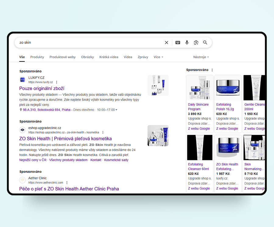 PPC reklamy pro e-commerce jsou pro nás jako učivo základní školy