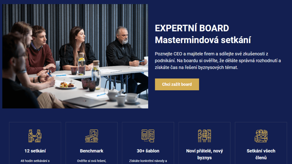 web pro expertní board 21