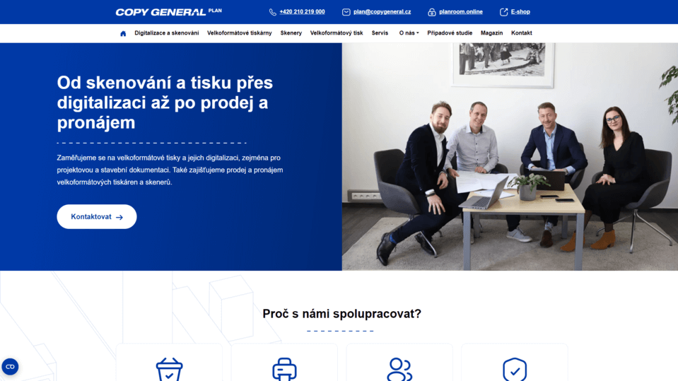 homepage pro copy general