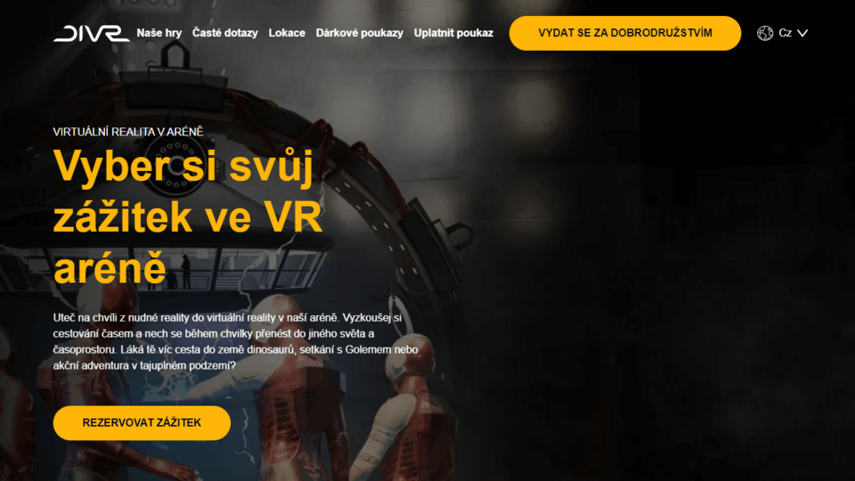 web na míru pro divr labs