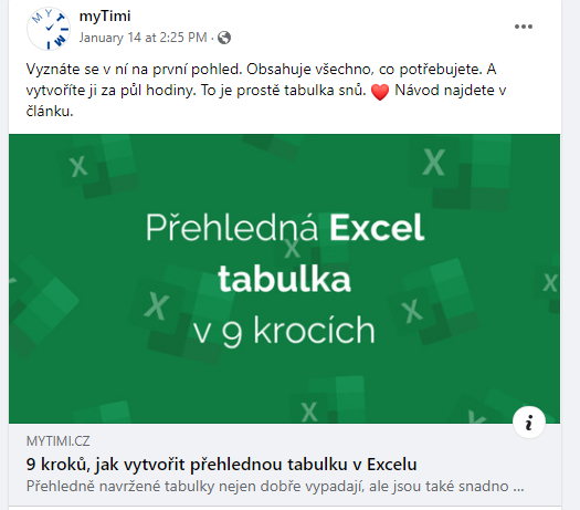 Jak funguje Facebook: příspěvky směřujte k publiku. 