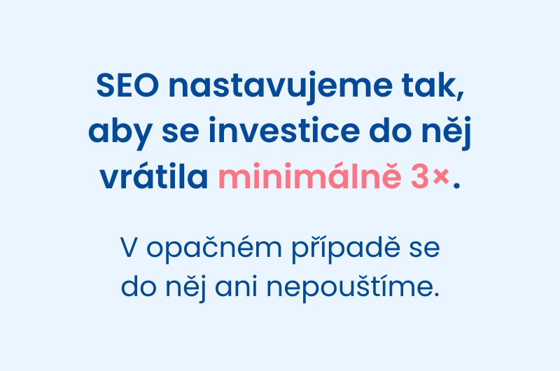 jak nastavujeme seo