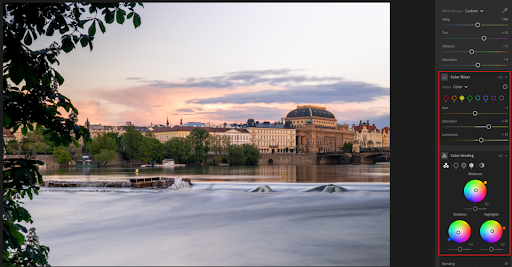 Úprava barev na fotografii